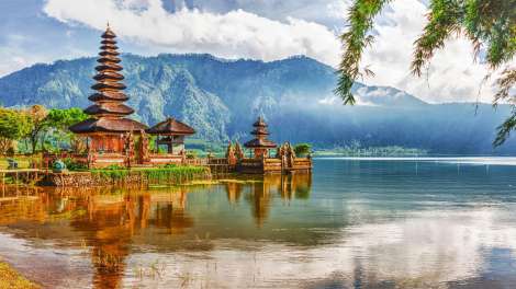 Balio sala, Ulun Danu šventykla